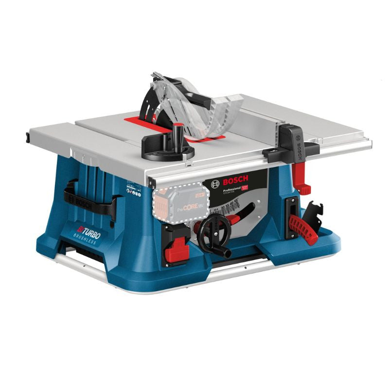 Scie sur table BOSCH 0601B44000 - GTS 18V-216 - Bi turbo brushless (vendu sans batterie)