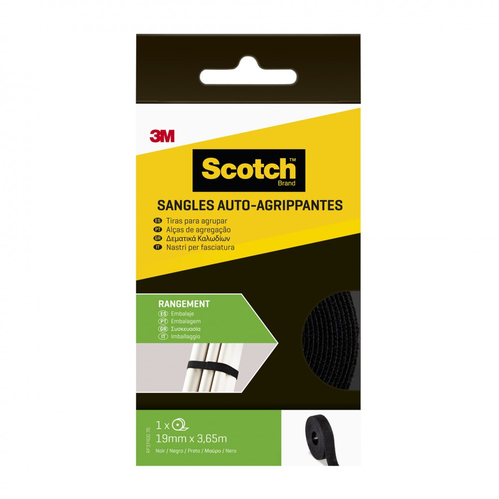 1 Scratch noir SCOTCH L.365 x l.19 mm
