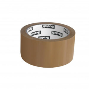 Adhésif SCOTCH emballage une face multiusage L.66 m x l.48 mm, marron