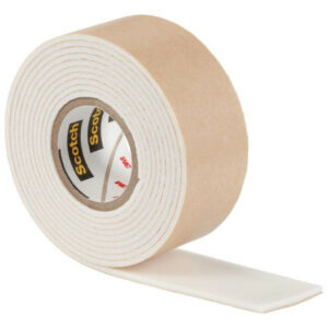 Double Face Miroir 1,5m x 19mm Fix 3M blanc