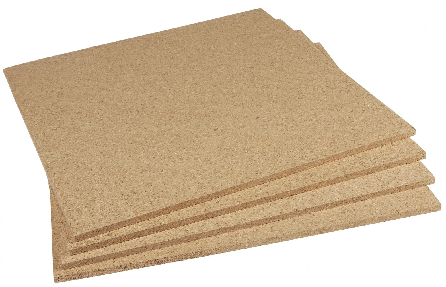 Carton de 4 plaques liège mur et plafond SDL l.0.5 x L.0.5 m x Ep.10 mm