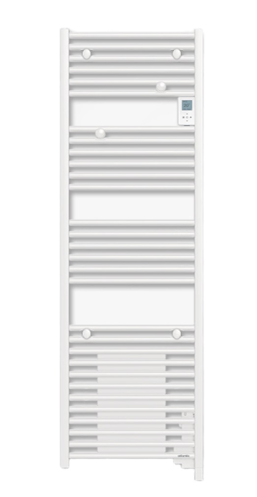 Sèche-serviette 750 W DORIS DIGITAL blanc brillant ATLANTIC 850267