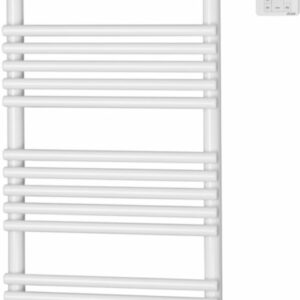 Sèche-serviettes à eau chaude soufflant CALA 612 W blanc ACOVA LN-112-050-IFS