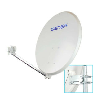 Parabole acier électrozingué Quick 85cm+Lnb