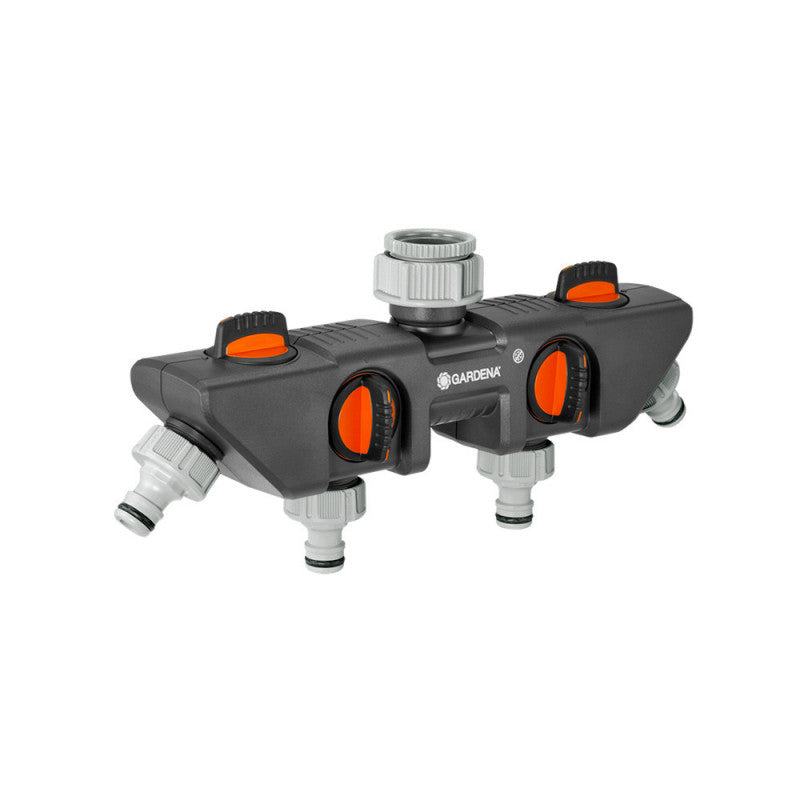 Sélecteur d'arrosage sur robinet 4 circuits GARDENA 8194-20