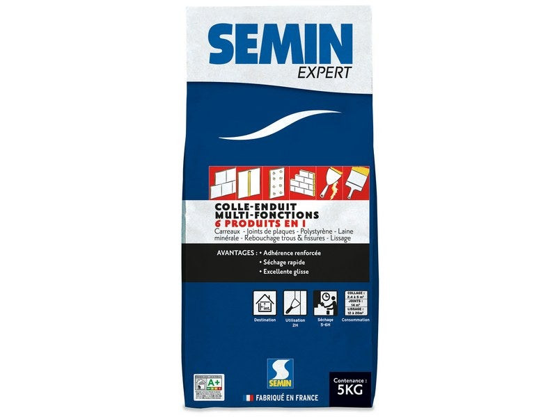 Colle Enduit Multifonctions Semin, 5 Kg