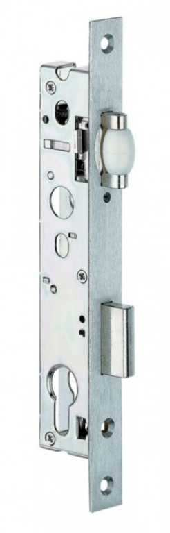 Serrure 1 point cylindre pêne dormant à rouleau 36 mm STREMLER 2264.36.0
