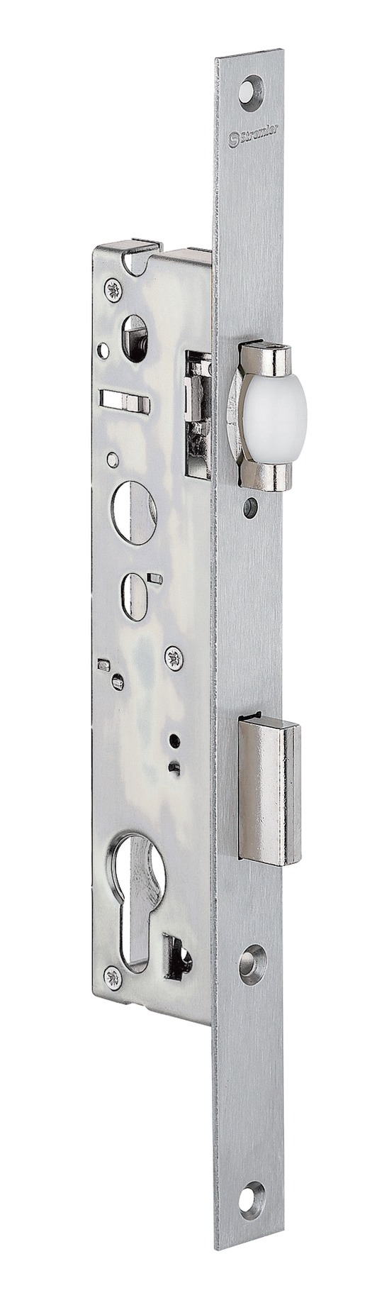 Serrure 1 point pêne dormant à rouleau coffre 45 mm T24 STREMLER 2264.45.0TP24