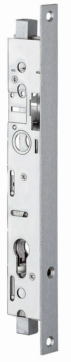 Serrure 2 points cylindre 30 mm sans têtière variaxe STREMLER 2263.30.0