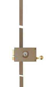 Serrure 3 points 43 multilock horizontale tirage A2P** RADIALis gauche VACHETTE 27321000