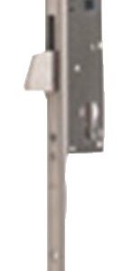 Serrure 3 points à larder ELECTA rouleau Axe 25 mm têtière U inox ISEO 785201252