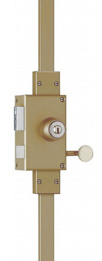 Serrure 3 points A2P** 4000S OMEGA Verticale tirant cylindre 45 mm gauche JPM 5108K0-46-2AFB