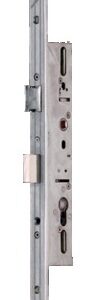 Serrure 3 points TF 700 coffre 39 mm axe 24 mm têtière en U HERACLES MX-F700-39-0