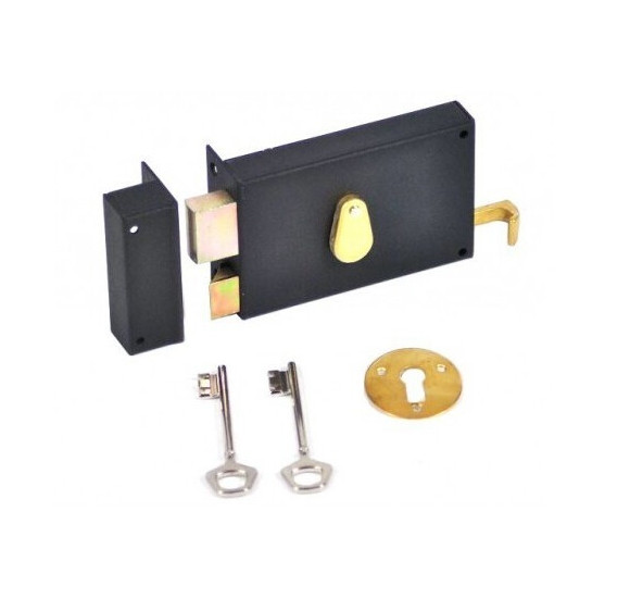 Serrure 4G horizontal tirage cylindre de 40 mm gauche JPM 124000-01-2Y