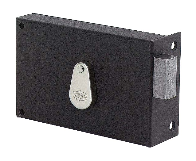 Serrure 4G pêne dormant horizontal 140 cylindre de 40 mm droite JPM 134000-01-1Y