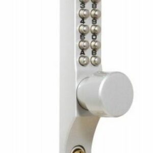 Serrure a code mécanique KEYLEX PROFIL étroit avec garniture et bouton LOKOD 22773