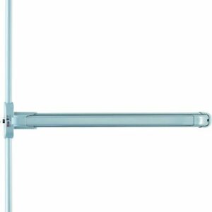 Serrure anti panique Push barre IDEA 3 points finition argent ISEO 942308477TA