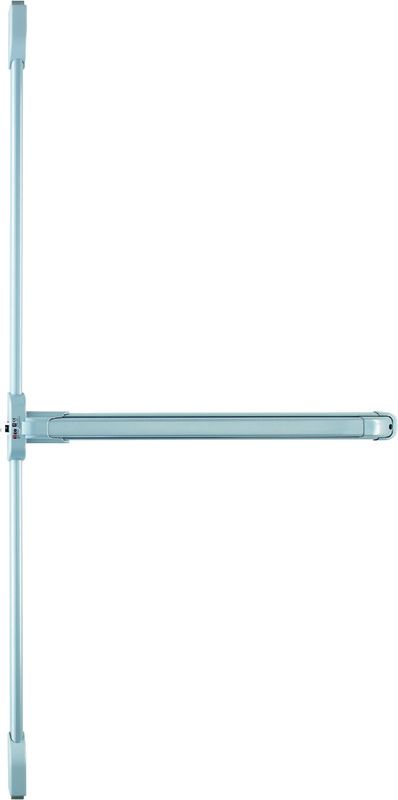 Serrure anti panique Push barre IDEA 3 points finition argent ISEO 942308477TA