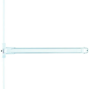 Serrure anti panique Push barre IDEA 3 points finition blanc ISEO 942308444TA