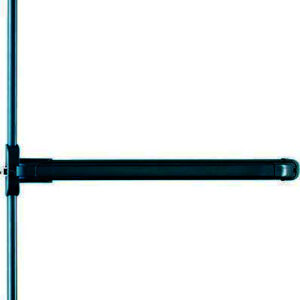 Serrure anti panique Push barre IDEA 3 points finition noir ISEO 942308455TA
