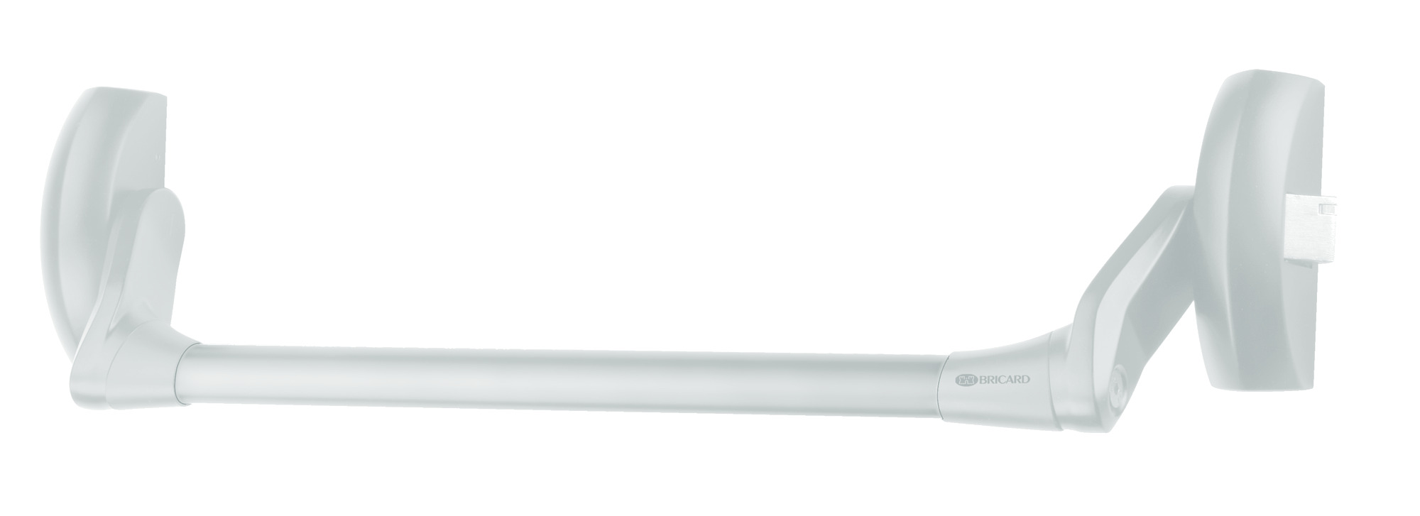 Serrure antipanique Securistyle 900 coupe feu 1/2/3 points blanc BRICARD 3301014