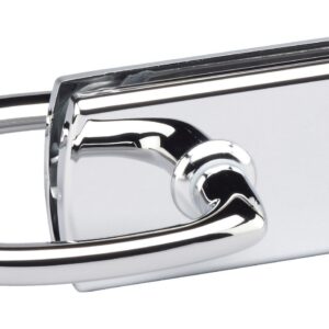Serrure de milieu LAGUNE 4361 bec de cane et béquilles avec déport chromé mat STREMLER ASSA ABLOY 4361.31.0