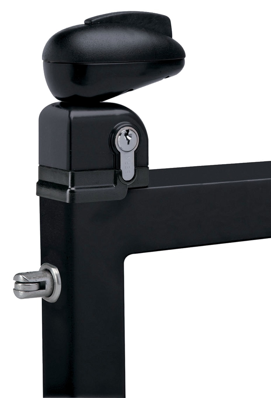 Serrure de piscine TWIST 40 mm noir LOCINOX P00007884-9005