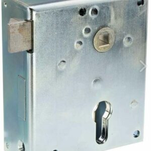 Serrure en applique cylindre 100 mm droite tirant BEVER 85PZWRE