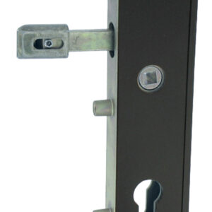 Serrure en retrait GJ pour cadre 40 x 40 mm finition noir TIRARD GJ792302