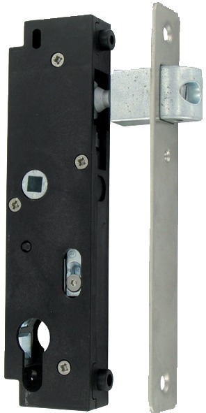 Serrure en retrait GK axe 59 mm pour tube 30 x 30 mm TIRARD GK401104
