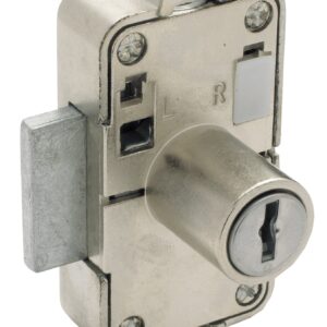Serrure haut/bas 32800-01/R3 nickelé pêne de 14 mm RONIS 36560