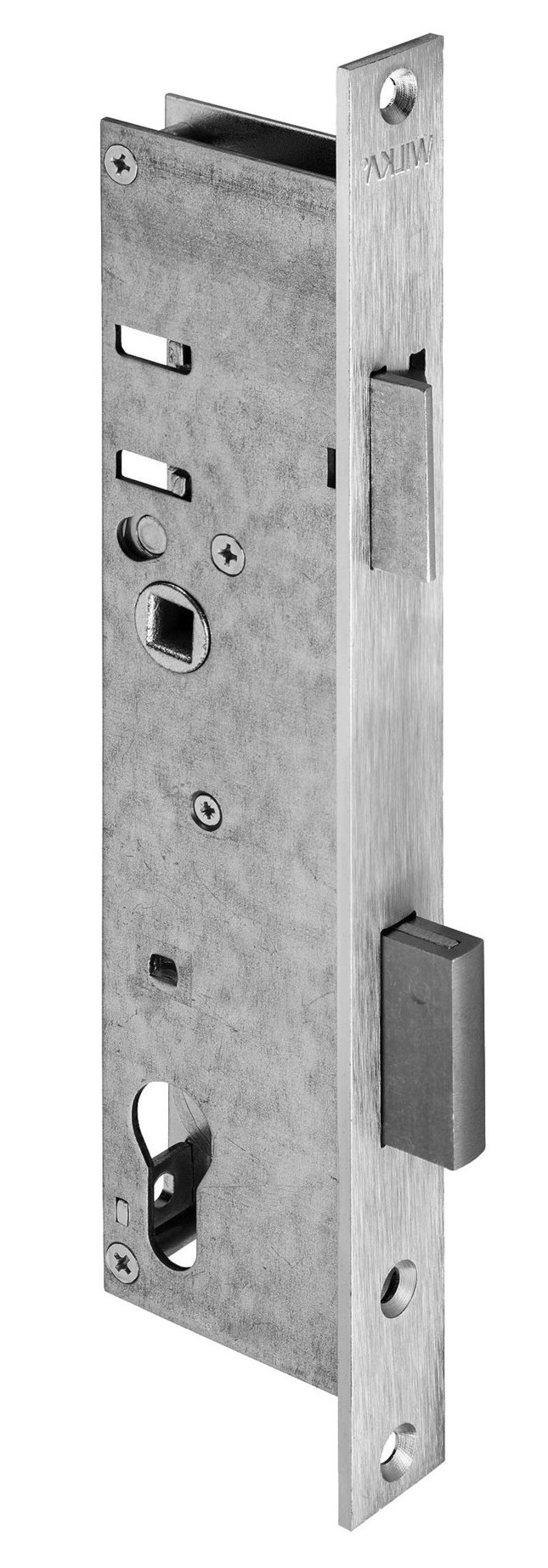 Serrure menuiserie métal 19 mm droite WILKA 453 W 19L