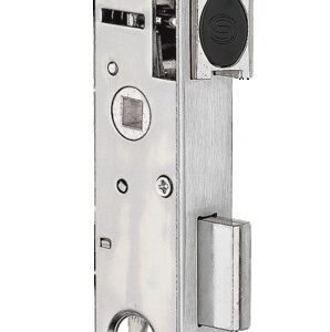 Serrure monopoint à larder cylindre pêne dormant demi-tour longueur 36 mm STREMLER 2460.36.0