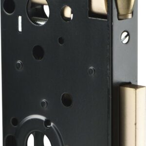 Serrure monopoint à larder MULTIBAT à rouleau noir axe 50 mm bout rond JPM 290000-02-0X