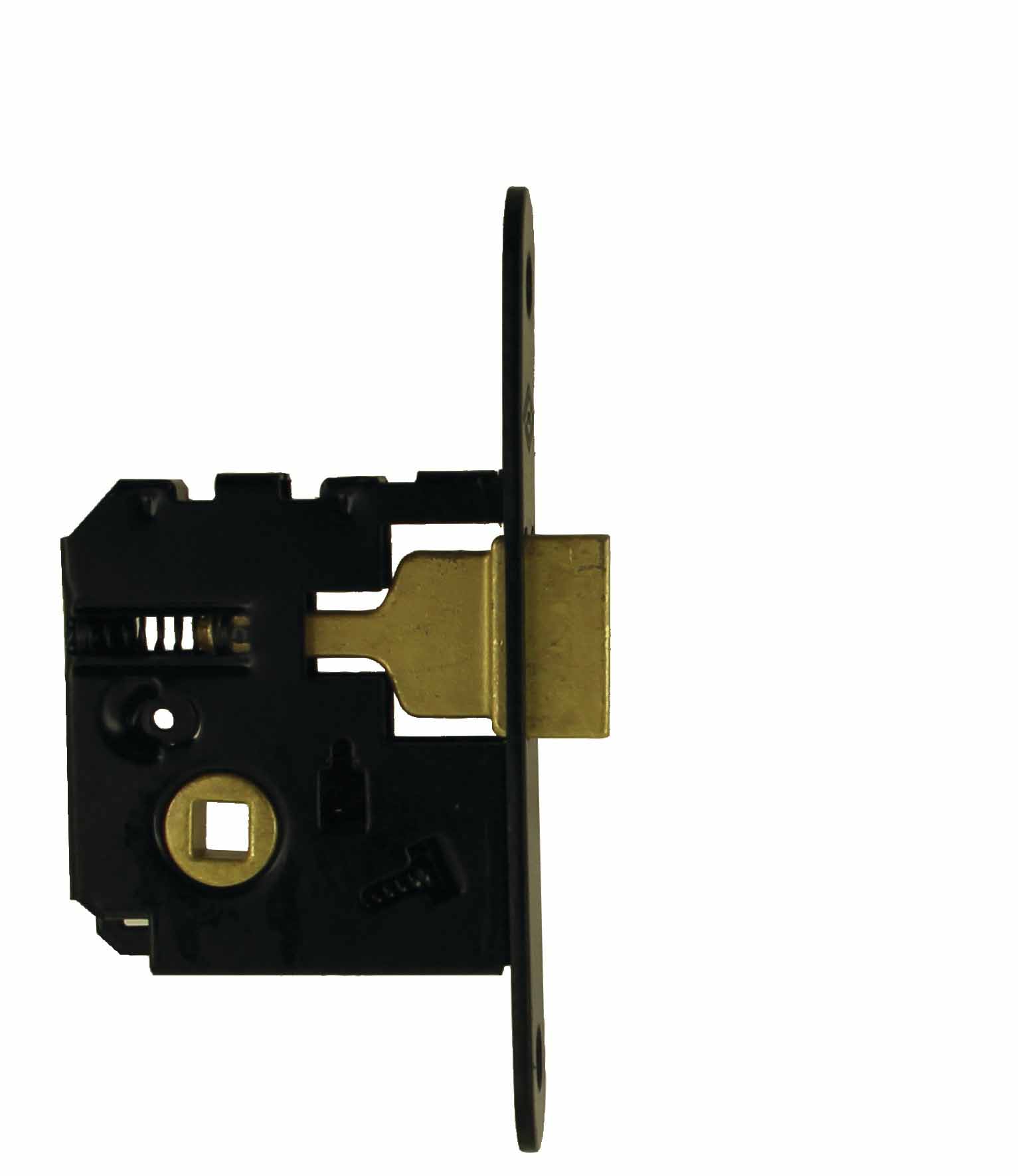 Serrure monopoint à larder petit coffre à bec de cane 40mm bout carré droite JPM 255000-01-1X