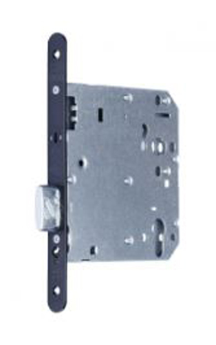 Serrure monopoint à larder PMR noir pêne dormant seul axe 120 mm VACHETTE 22721000