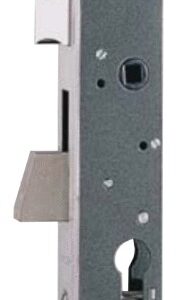 Serrure monopoint à larder profil étroit pêne dormant demi-tour ELECTA axe 30 mm ISEO 781301B