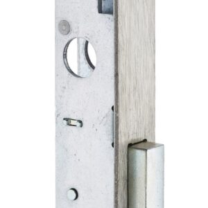 Serrure monopoint à larder profil étroit pêne dormant Série 13 largeur 46 mm METALUX F113460000