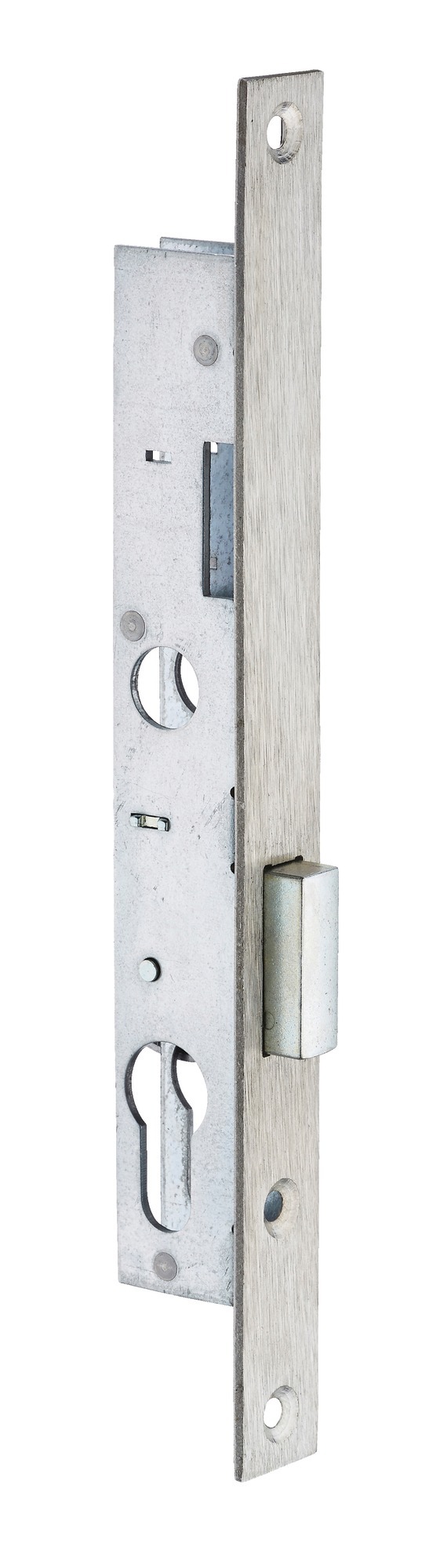 Serrure monopoint à larder profil étroit pêne dormant Série 13 largeur 46 mm METALUX F113460000