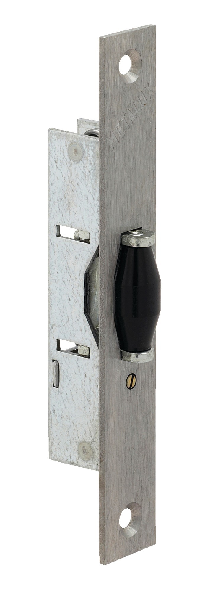 Serrure monopoint à larder profil étroit rouleau seul Série 23 largeur 21 mm METALUX F123210000