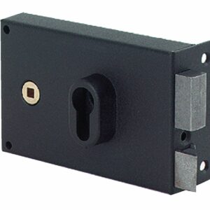 Serrure monopoint en applique à profilé européen horizontale fouillot droite JPM 114500-01-1Y