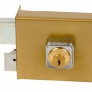 Serrure monopoint en applique ALPHA cylindre rond horizontal fouillot gauche BRICARD 352111