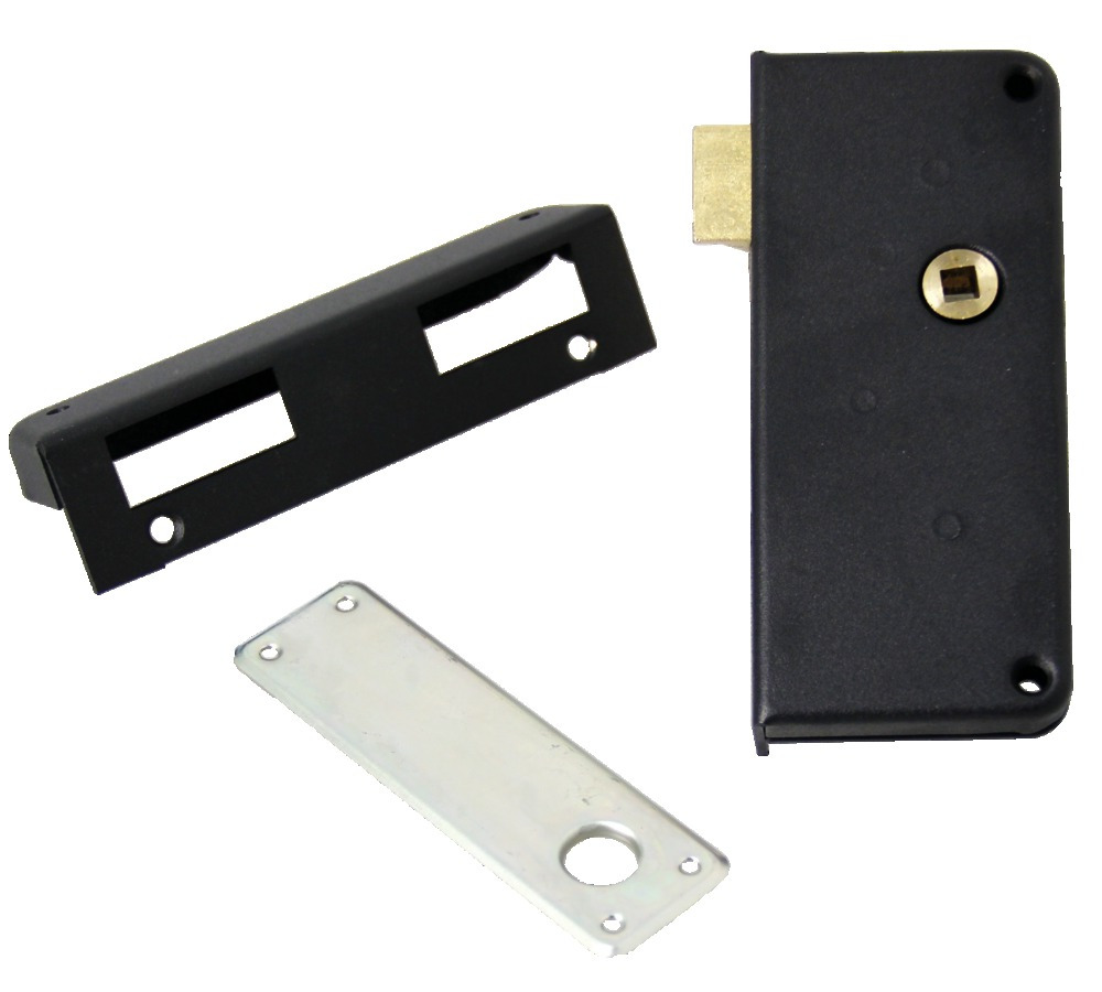 Serrure monopoint en applique bec de cane extra-plat gauche JPM 456000-01-2Y