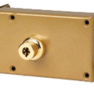 Serrure monopoint en applique horizontal tirage cylindre de 45 mm 5 à ailettes gauche POLLUX 201510G