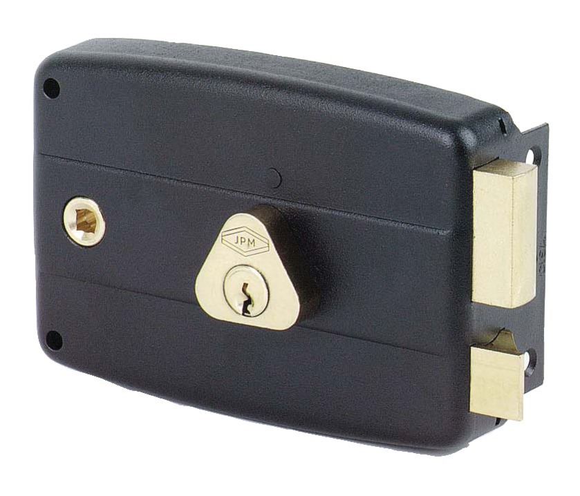 Serrure monopoint en applique horizontale à fouillot 45 mm droite CISA 3005013000