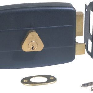 Serrure monopoint en applique horizontale à tirage 40 mm droite CISA 501210-01-1A