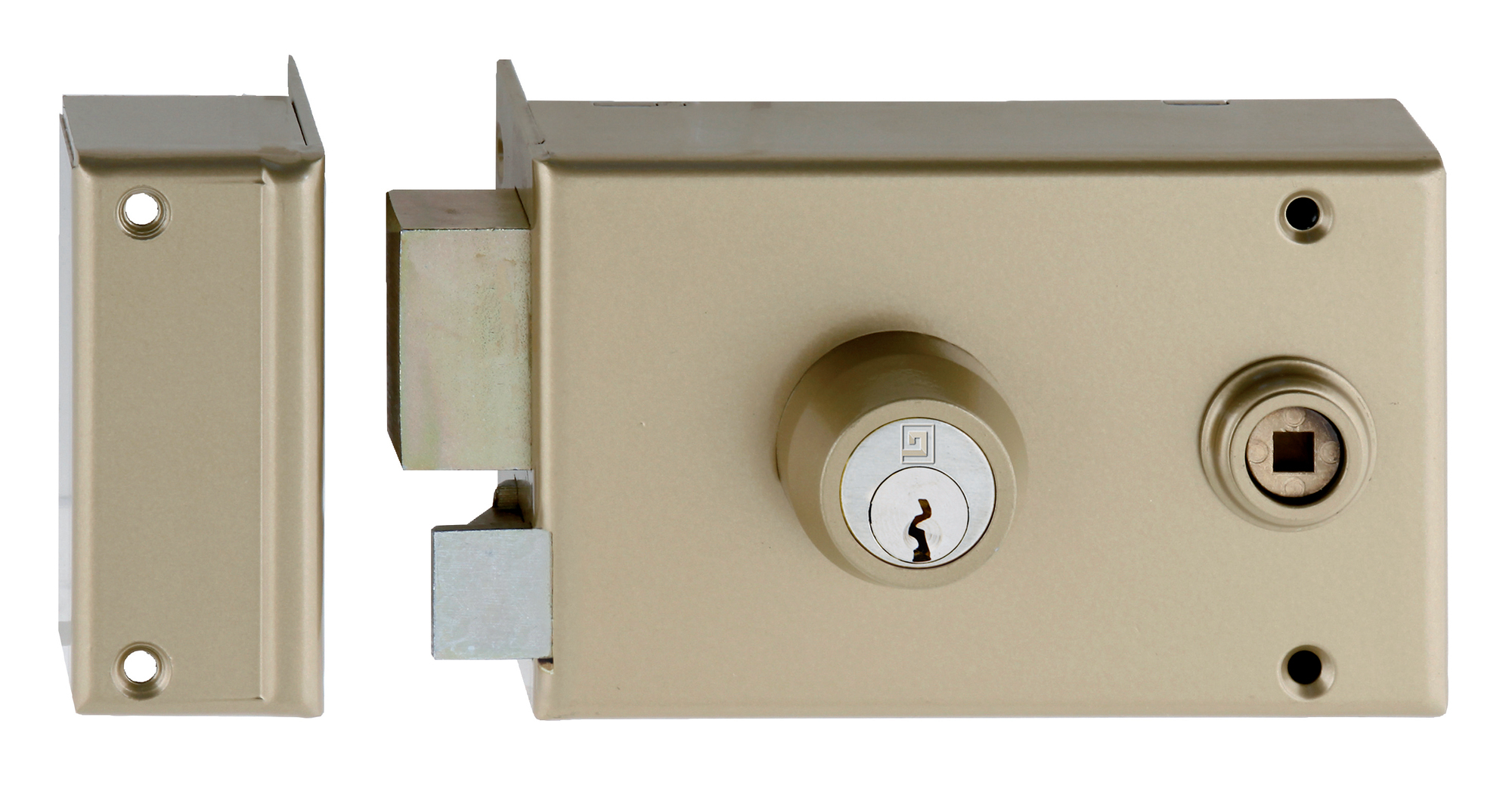 Serrure monopoint en applique MX4500 5 goupilles 5G horizontale fouillot C45 gauche HERACLES MX-4554-5G-2