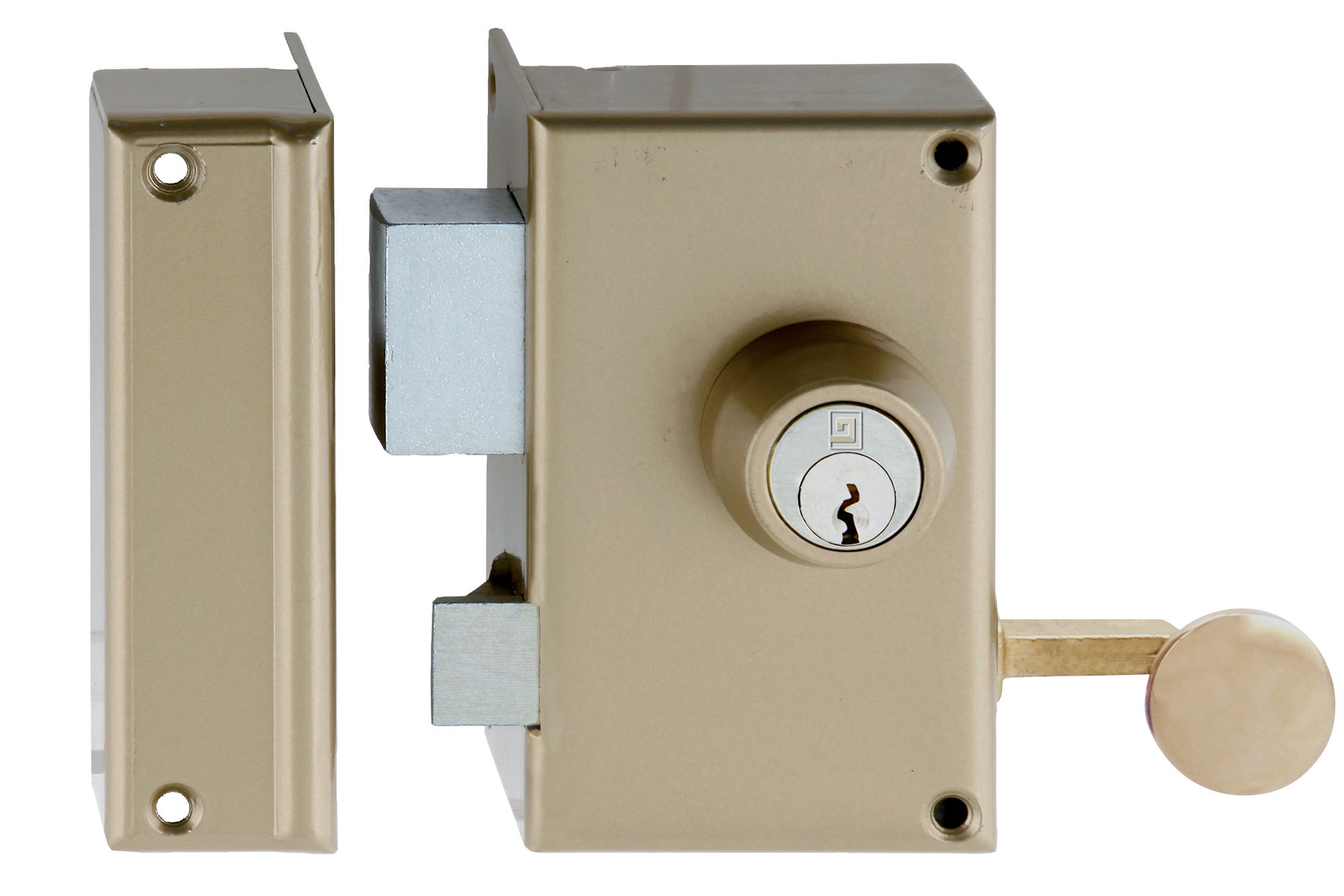 Serrure monopoint en applique MX4500 5 goupilles 5G verticale tirage C45 gauche HERACLES MX-4550-5G-2