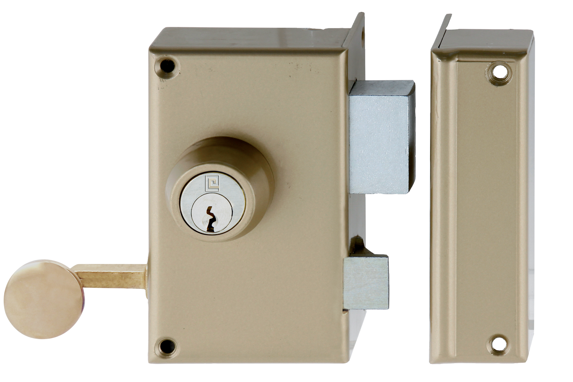Serrure monopoint en applique MX4500 5 goupilles 5G verticale tirage C45 droite HERACLES MX-4550-5G-1