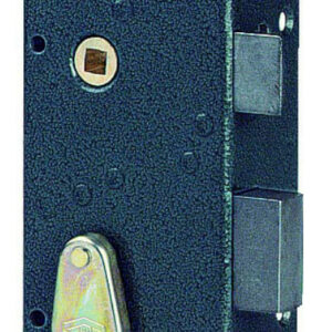Serrure monopoint en applique pêne dormant demi-tour clé à chiffres vertical à fouillot droite JPM 147000-02-1Y